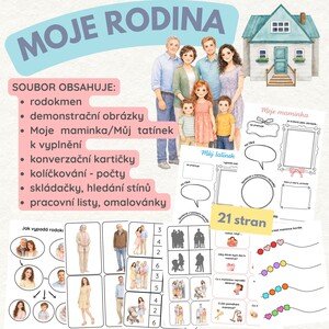 MOJE RODINA - velký soubor aktivit