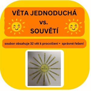 Věta jednoduchá vs. souvětí_SLUNÍČKA 