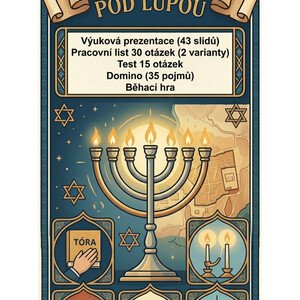 Judaismus pod lupou: Kompletní výukový balíček pro maturitní ročník i žáky ZŠ