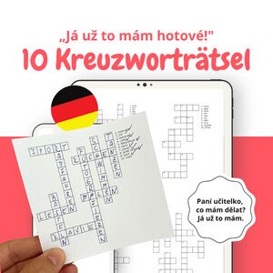 „Paní učitelko, já už to mám hotové": 10 německých křížovek pro rychlíky