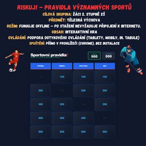 Riskuj! - Pravidla významných sportů