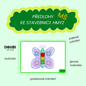 Předlohy ke stavebnici: HMYZ