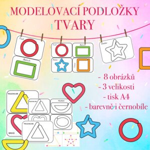 Modelovací podložky - Tvary