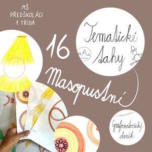 MASOPUSTNÍ – Kresby s grafomotorickými prvky