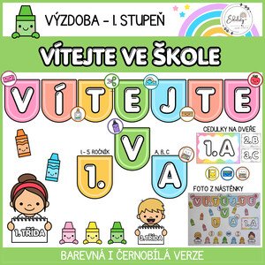 Vítejte ve škole – výzdoba třídy