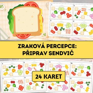 Zraková percepce: Připrav sendvič