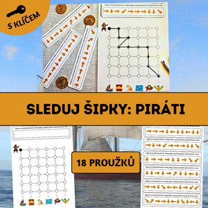 Sleduj šipky: Piráti