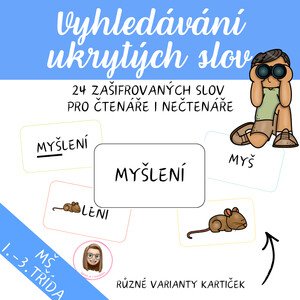 Vyhledávání ukrytých slov