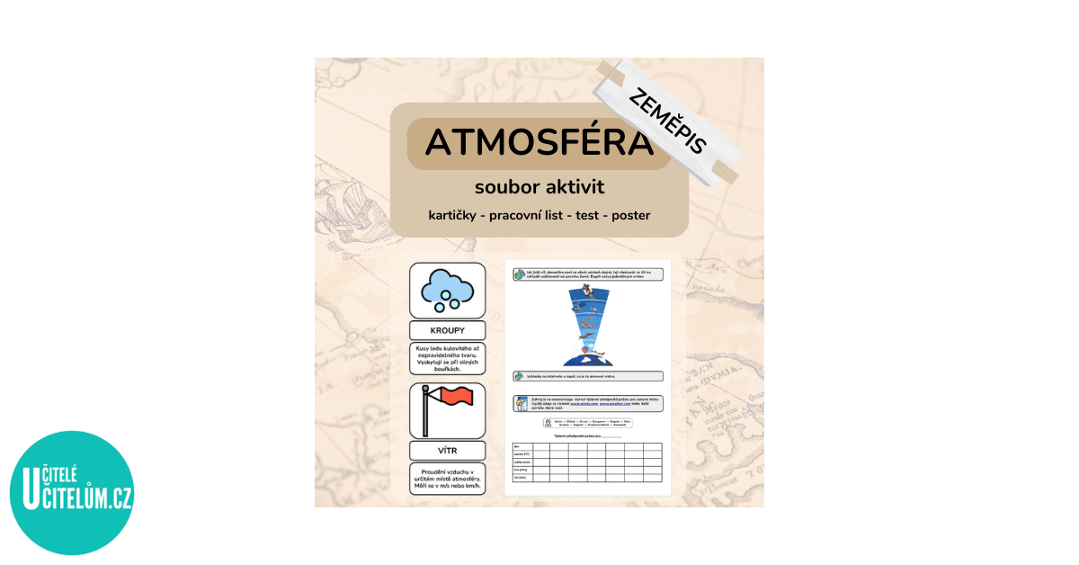 Atmosféra (vícesložkové karty, PL, test, poster) - Biologie