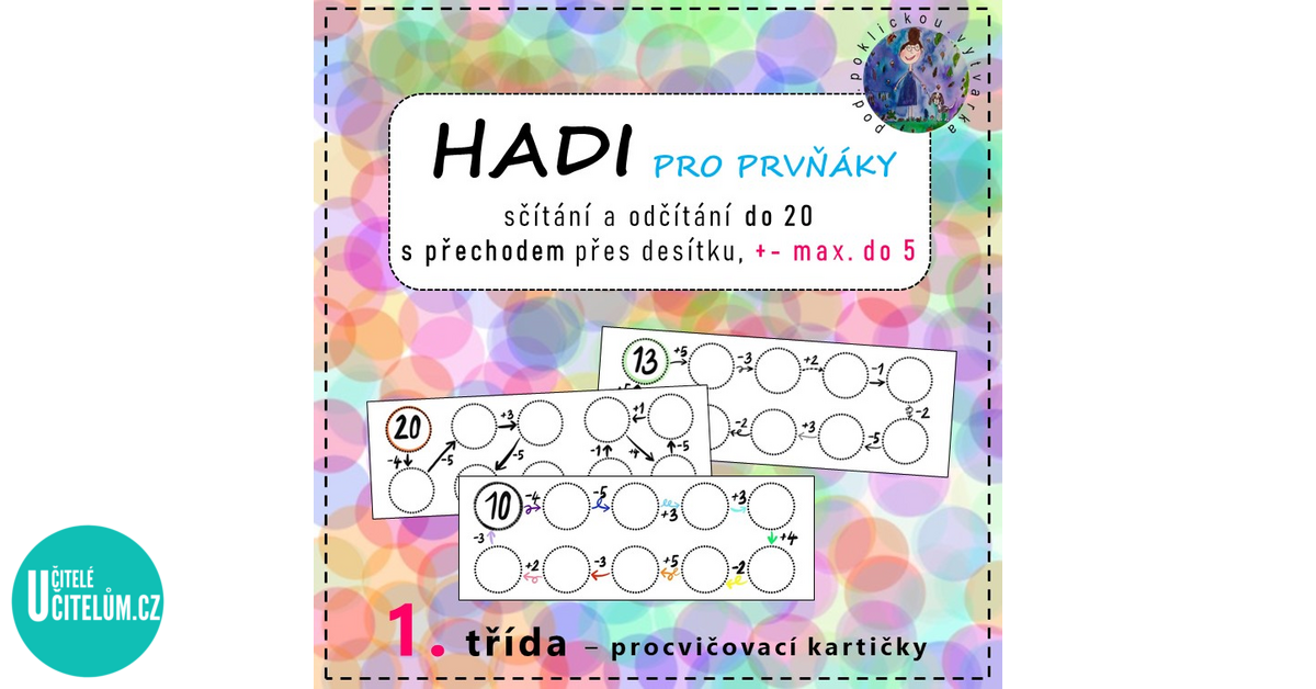 Hadi Math Hadi pro prvňáky - Matematika | UčiteléUčitelům.cz