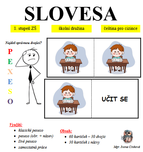 Slovesa - Český jazyk | UčiteléUčitelům.cz