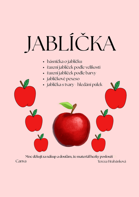 Jablicka Jablíčka - Nezařazené k předmětu | UčiteléUčitelům.cz