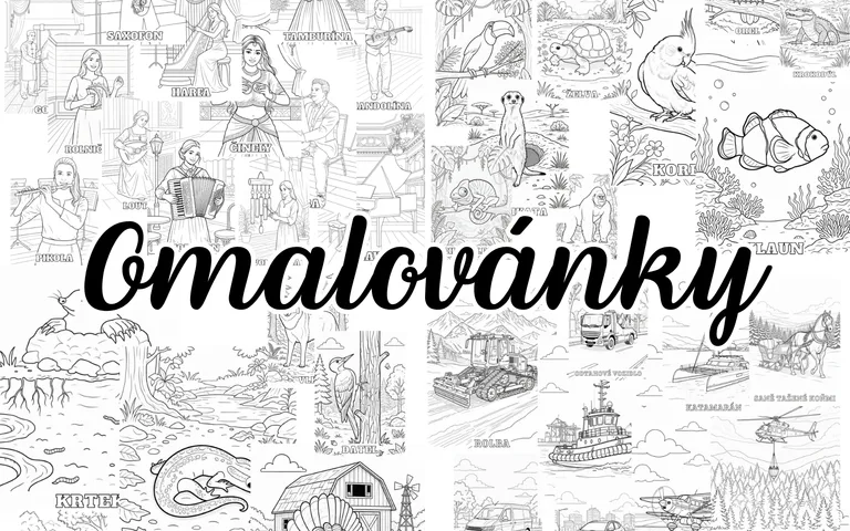 Omalovánky