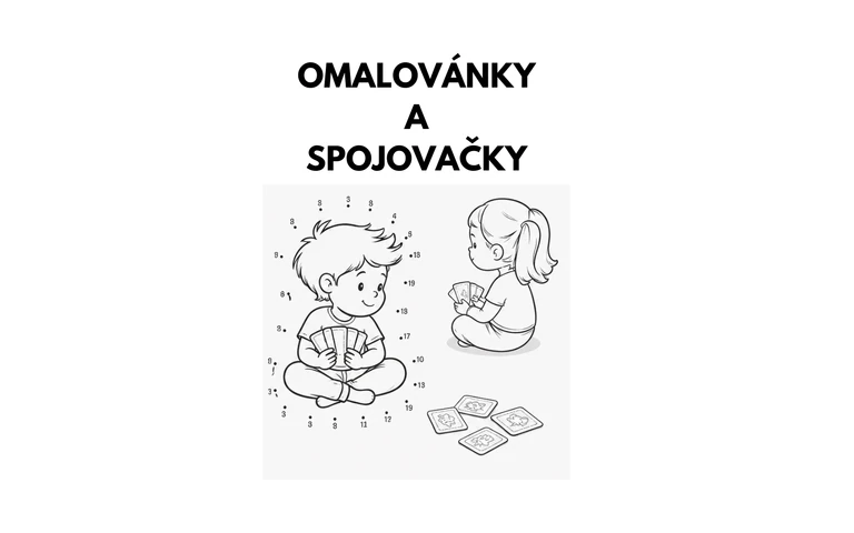 Omalovánky a spojovačky