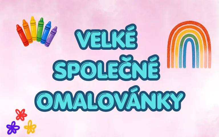 Velké společné omalovánky (2, 8 a 18dílů)