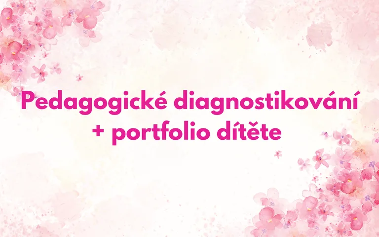 Pedagogické diagnostikování + portfolio dítěte