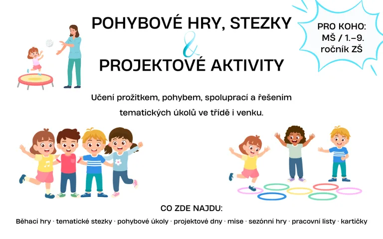 Pohybové hry & Stezky