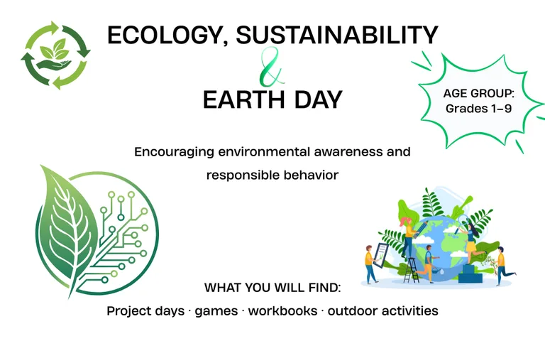 ECOLOGY, SUSTAINABILITY & EARTH DAY