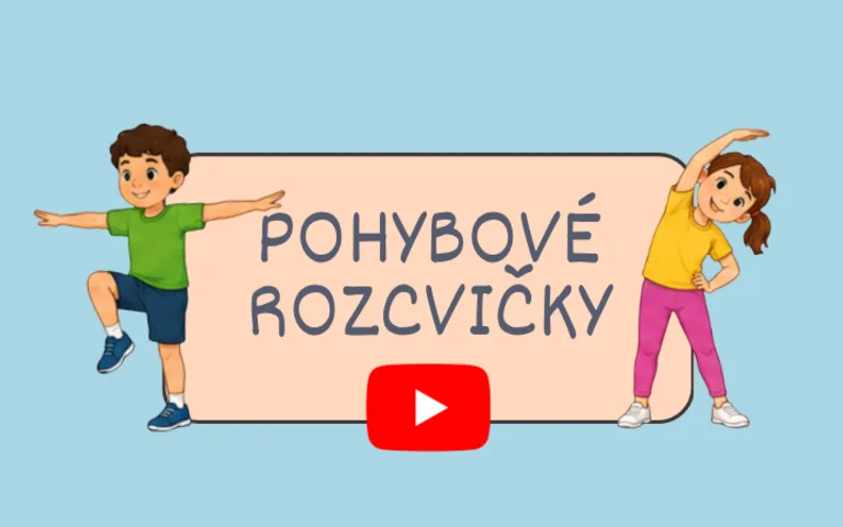 Pohybové rozcvičky - Klikni a uč!