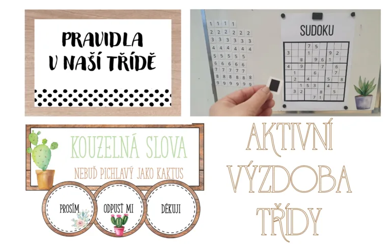 Aktivní výzdoba třídy