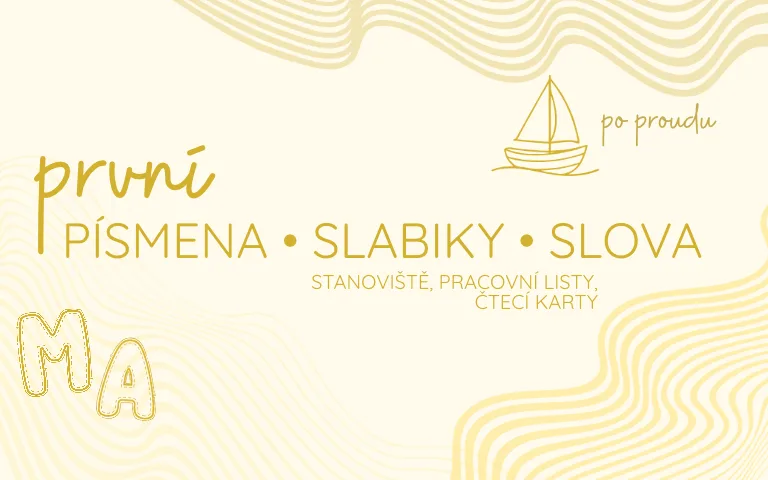 První písmena, slabik, slova, věty