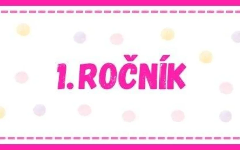 první ročník