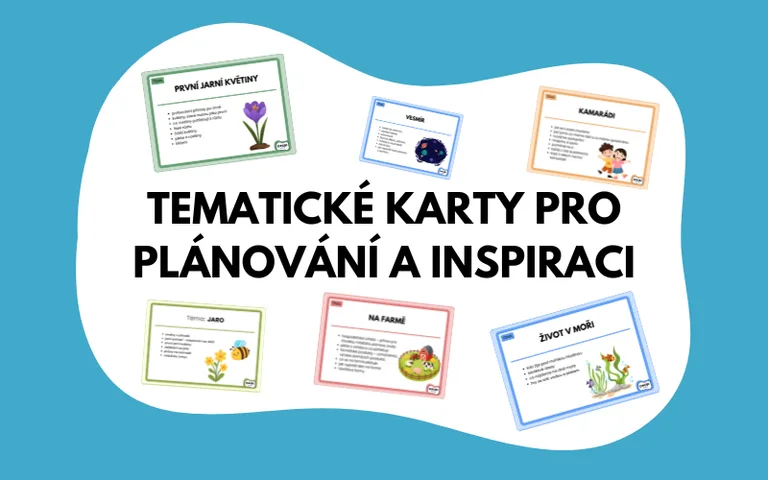 Tematické karty pro plánování a inspiraci