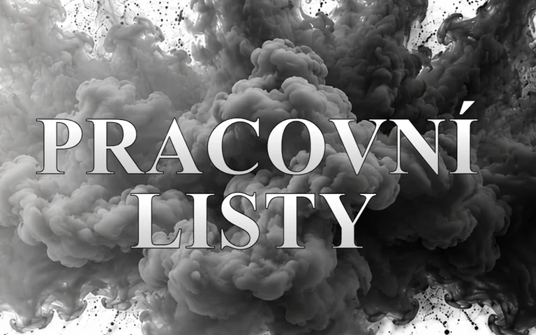 PRACOVNÍ LISTY