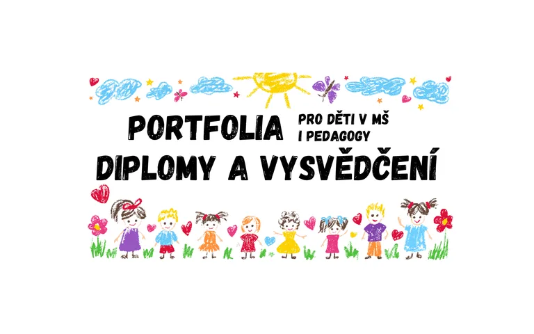 Portfolia, diplomy a vysvědčení
