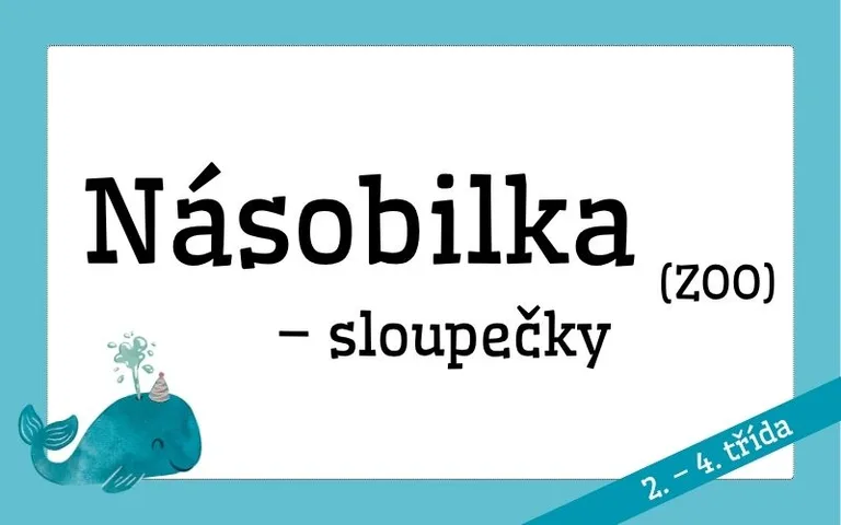 Násobilka (ZOO) – sloupečky