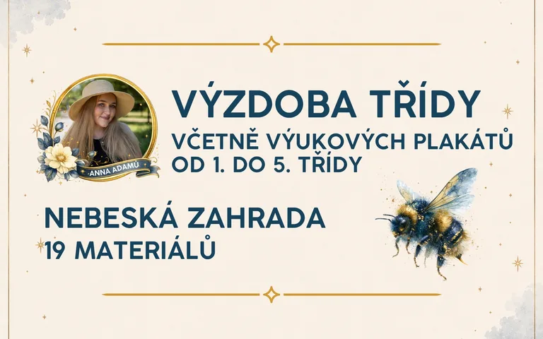 Výzdoba - nebeská zahrada