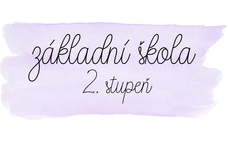 Základní škola 2. stupeň