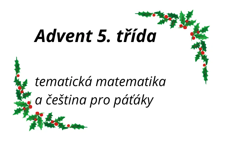 Advent 5. třída