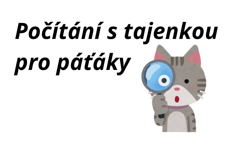 Počítání s tajenkou 5. třída