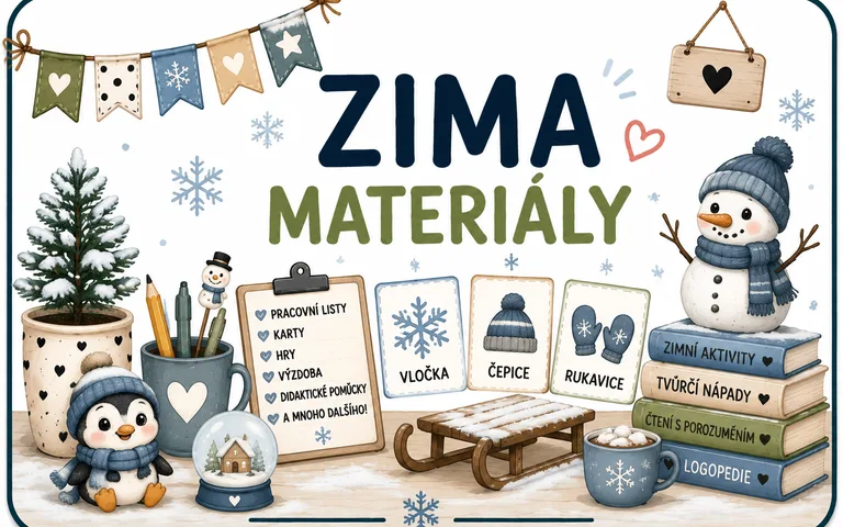 ZIMA MATERIÁLY