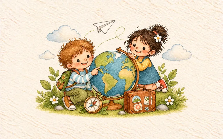 🌍 Objevujeme svět – Země a cestování 💛