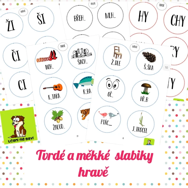 Tvrdé a měkké slabiky hravě