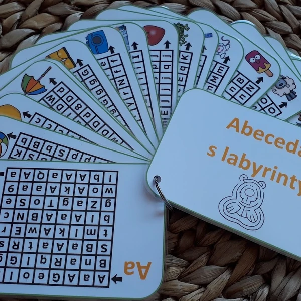 Abeceda - labyrinty