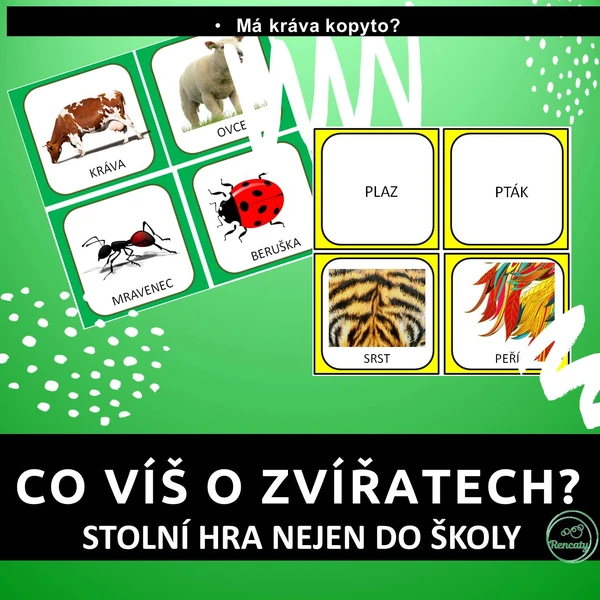Co víš o zvířatech?