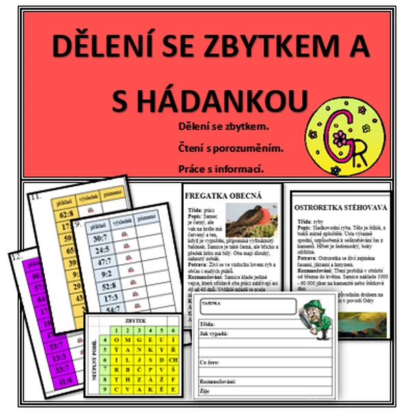 Dělení se zbytkem a s hádankou