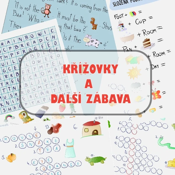 Křížovky a další zábava