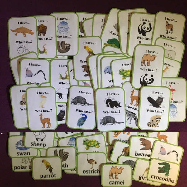 I have-who has (animals 2)