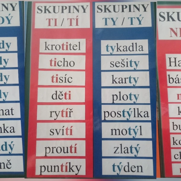 MĚKKÉ A TVRDÉ SLABIKY