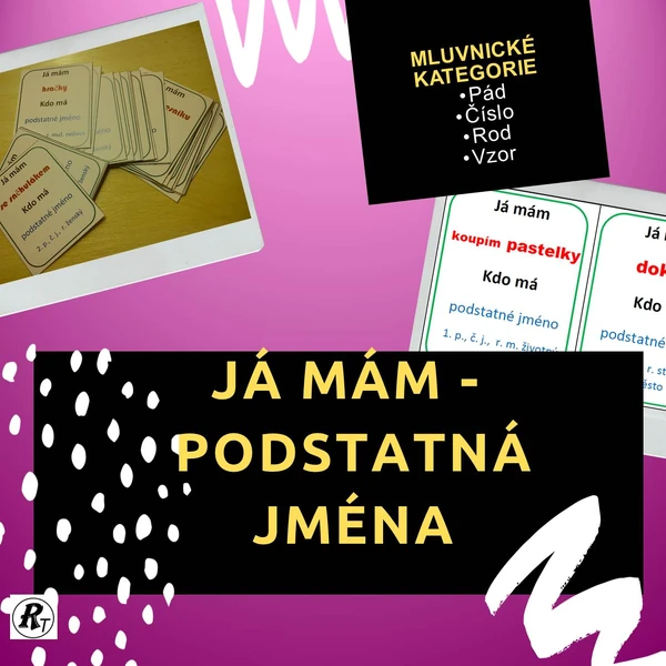 Mluvnické kategorie podstatných jmen - Já mám..