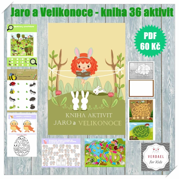 kniha aktivit JARO A VELIKONOCE