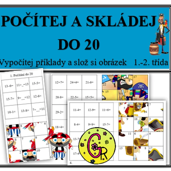 Počítej a skládej do 20