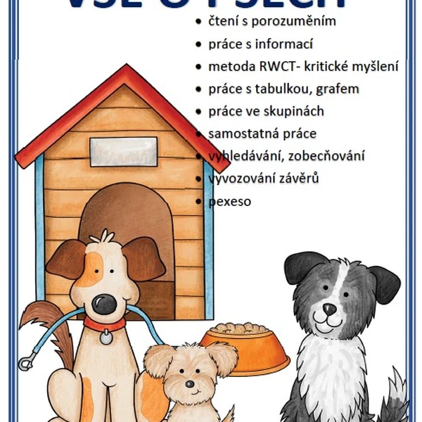 Vše o psech práce pro skupiny