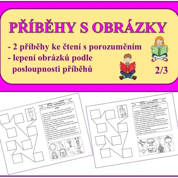 Příběhy s obrázky - ukázka zdarma