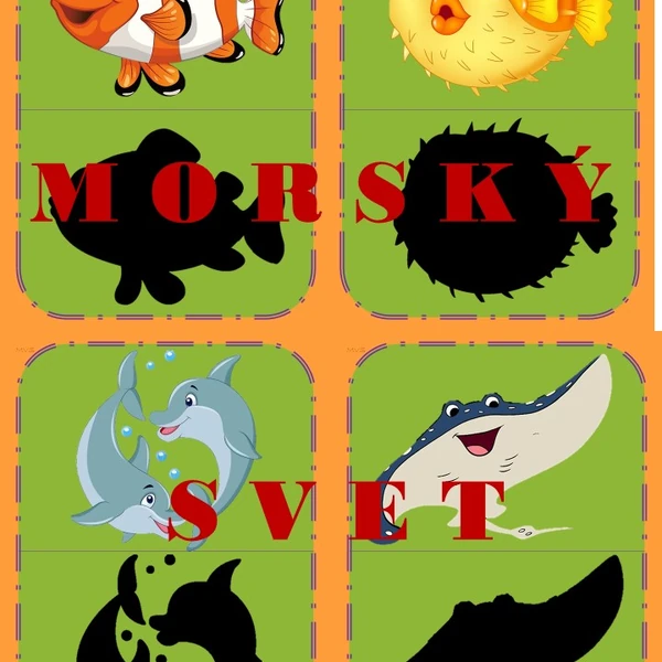  HRY S TIEŇMI/ MORSKÝ SVET