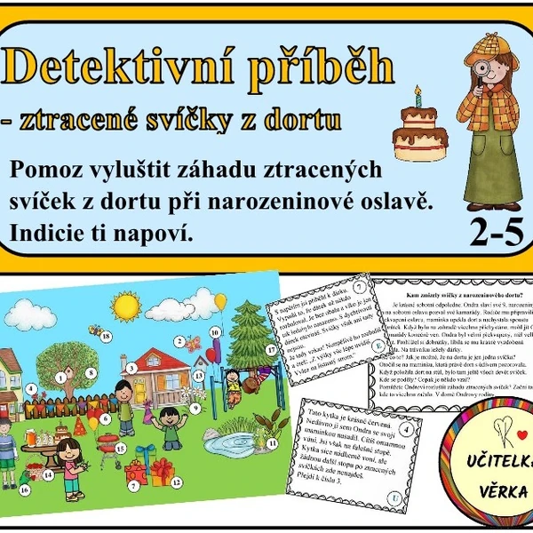 Detektivní příběh - narozeninová párty 